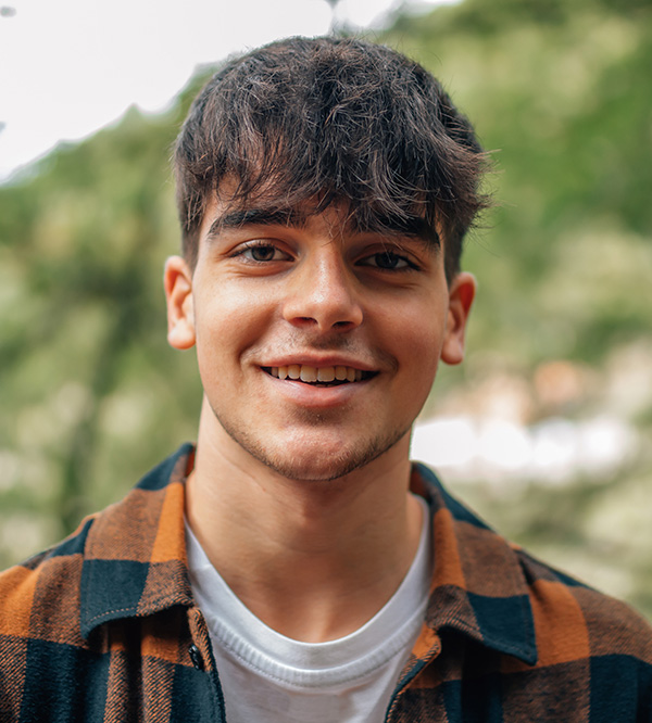 smiling young man